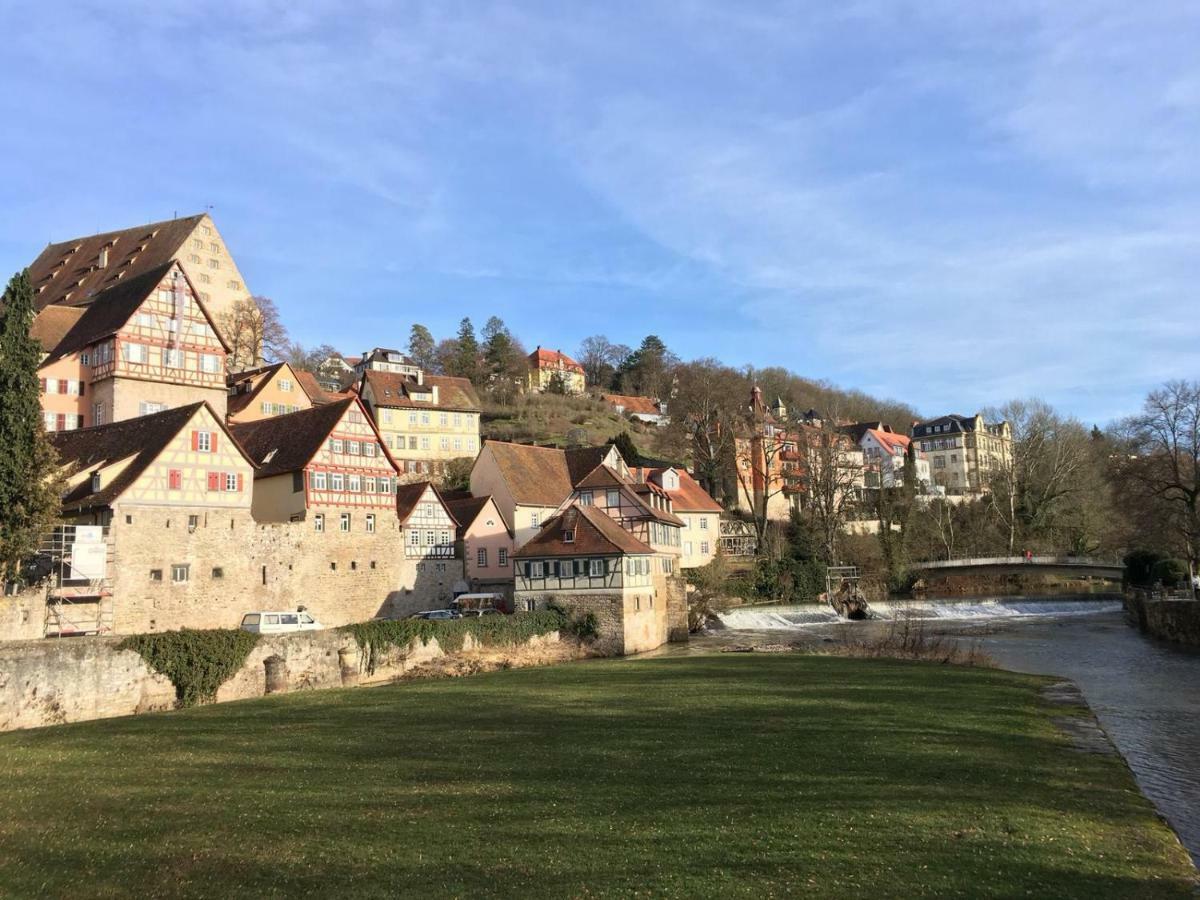 Tiny Ferienwohnung Am Stadtpark Schwäbisch Hall Eksteriør bilde